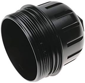Rudy's Black Billet Fuel Filter Housing Cap For 2017-2019 Chevy/GMC 6.6L L5P Duramax