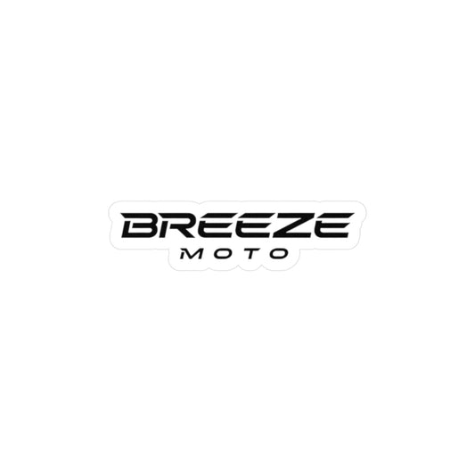 BREEZE MOTO Vinyl Sticker