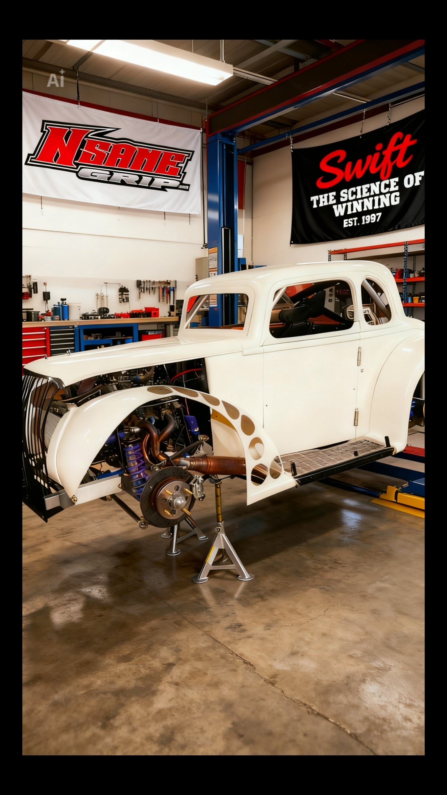 New Nsane Grip Legend Car Complete $30,000