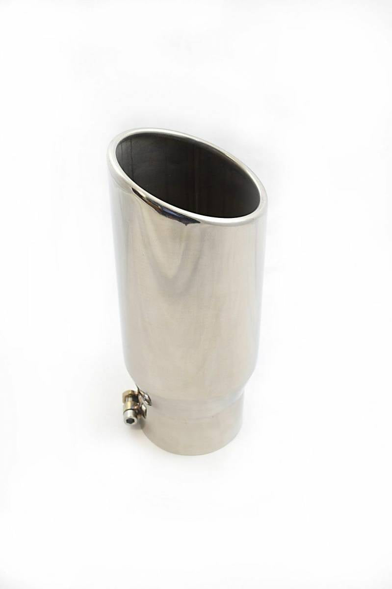 Rudy's 4x5x12 Polished Stainless Steel Bolt-On Exhaust Tip