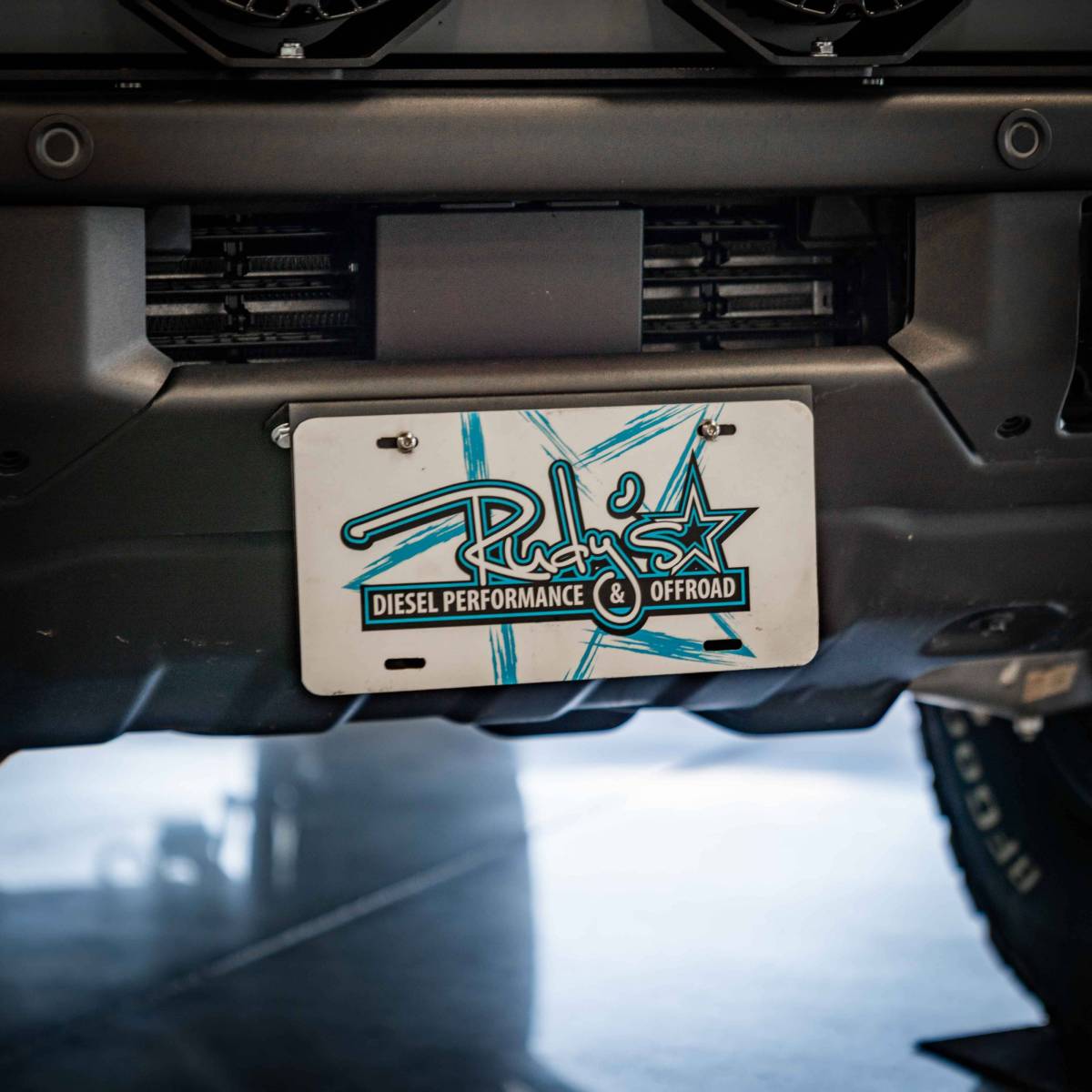 Rudy's Front License Plate Mount for 2021-2025 Ford Bronco With Modular Front Bumper