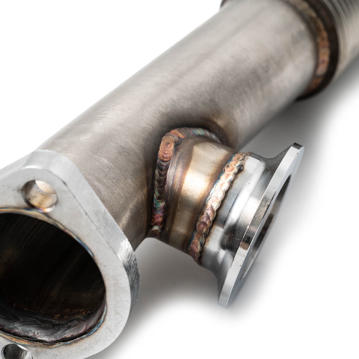 Rudy's HD Bellowed Passenger Side Up Pipe For 2004-2007 Ford 6.0L Powerstroke Diesel