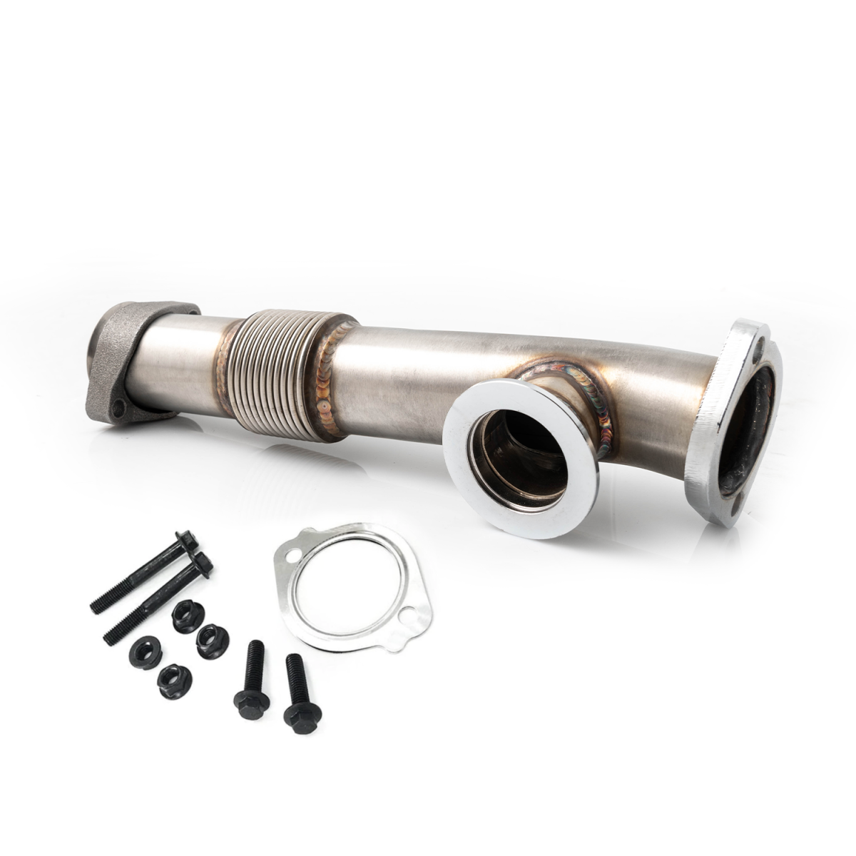 Rudy's Y-Pipe & Passenger Side Up Pipe For 2004.5-2007 Ford 6.0L Powerstroke