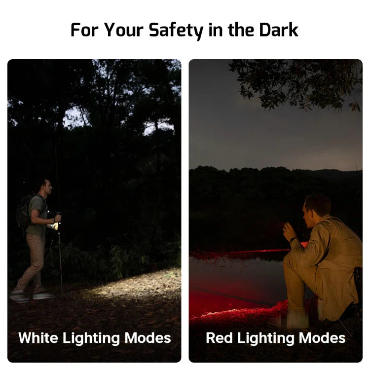 OLIGHT OCLIPPROBKC2M Oclip Pro Clip on Flashlight with Floodlight Spotlight and Red Light - Black
